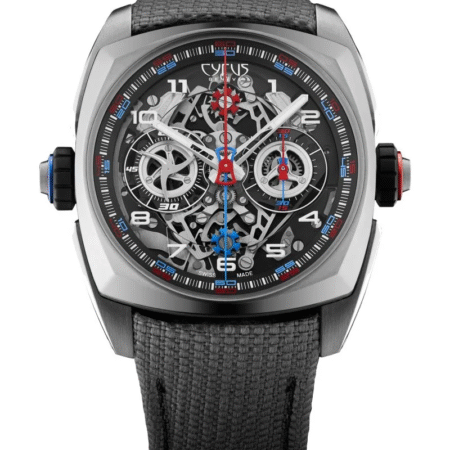 Cyrus Klepcys Dice Titanium Men's Watch