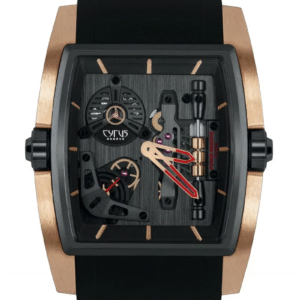 Cyrus Kambys Black DLC Titanium & 18K Rose gold Men's Watch