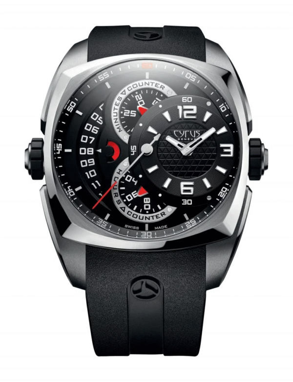 Cyrus Klepcys Chronograph Stainless Steel Men's Watch