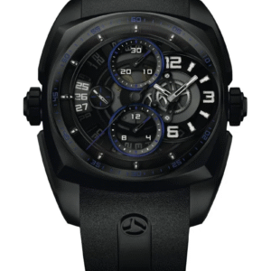 Cyrus Klepcys Chrono Skeleton Black DLC Steel Men's Watch