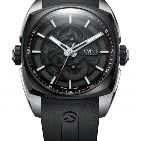 Cyrus Klepcys Solo Tempo Stainless Steel & Black DLC Steel Men's Watch