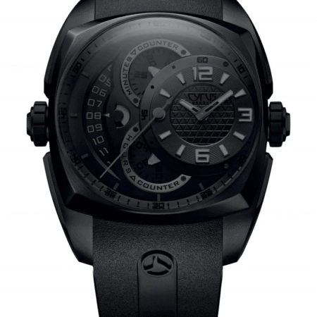 Cyrus Klepcys Chronograph Black DLC Steel Men's Watch