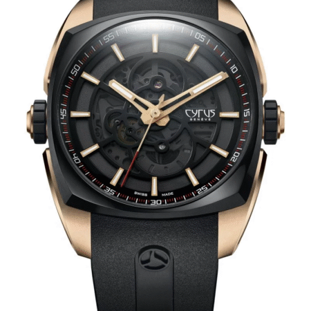 Cyrus Klepcys Solo Tempo 18K Rose Gold & Black DLC Steel Men's Watch