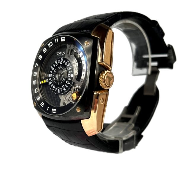 Cyrus Klepcys Moon 18K Red Gold & Black DLC Titanium Men's Watch - Image 3