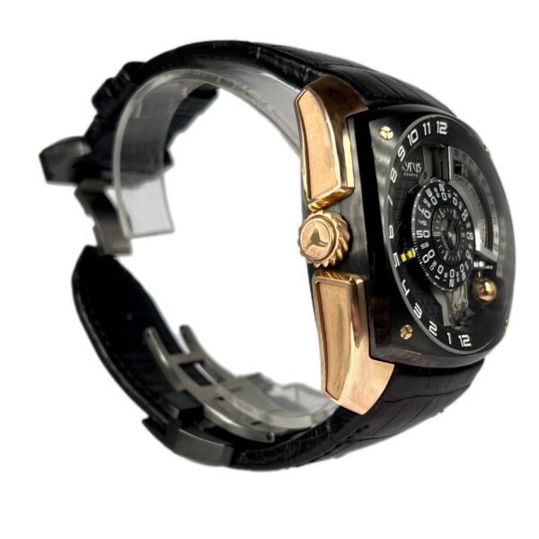 Cyrus Klepcys Moon 18K Red Gold & Black DLC Titanium Men's Watch - Image 2