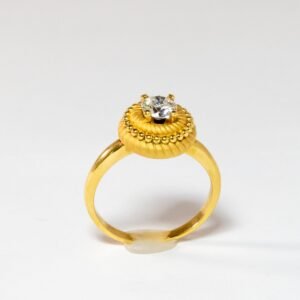 Carrera Y Carrera Pasodoble 18K Yellow Gold Diamond Ring