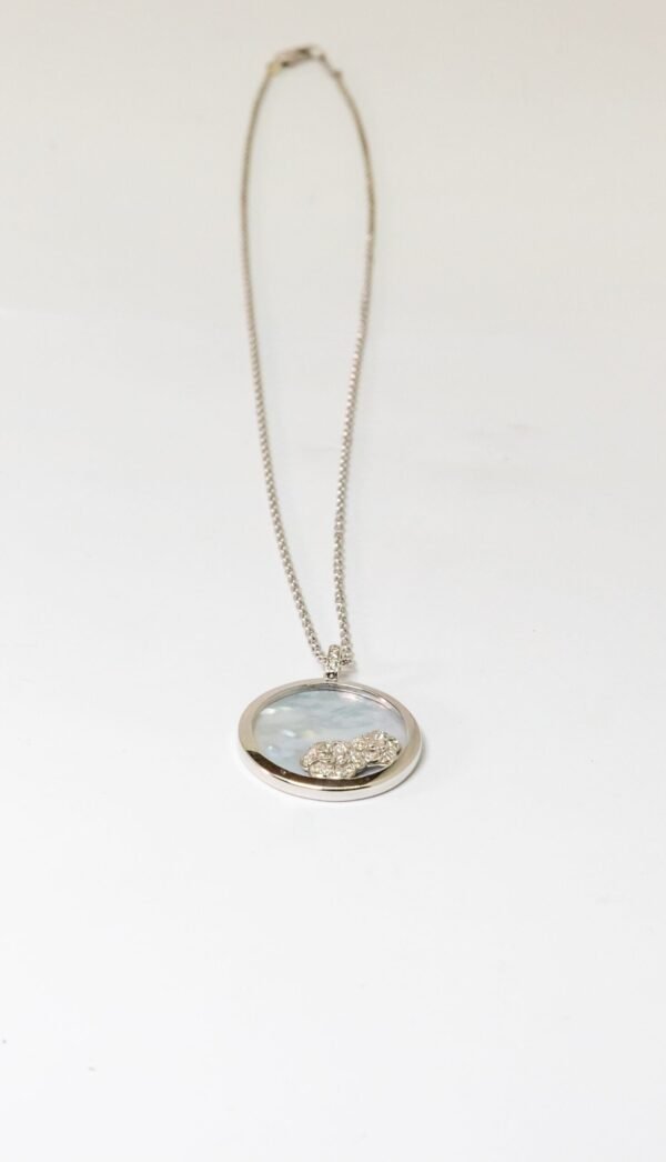 Carrera Y Carrera Baile Garden 18K White Gold & Diamonds Pendant - Image 2