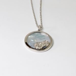 Carrera Y Carrera Baile Garden 18K White Gold & Diamonds Pendant