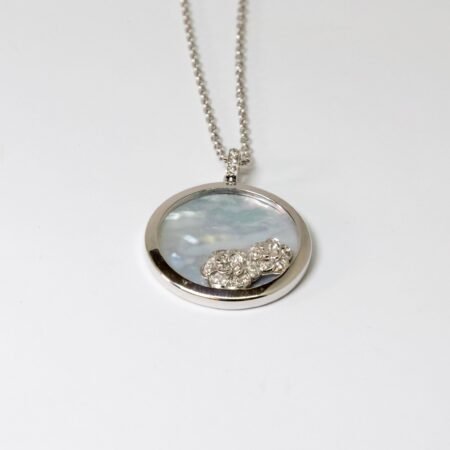 Carrera Y Carrera Baile Garden 18K White Gold & Diamonds Pendant