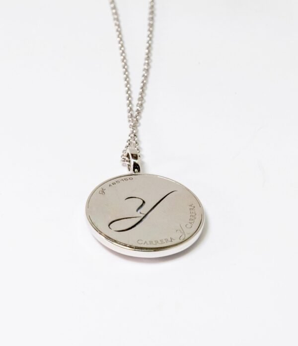 Carrera Y Carrera Baile Garden 18K White Gold & Diamonds Pendant - Image 3
