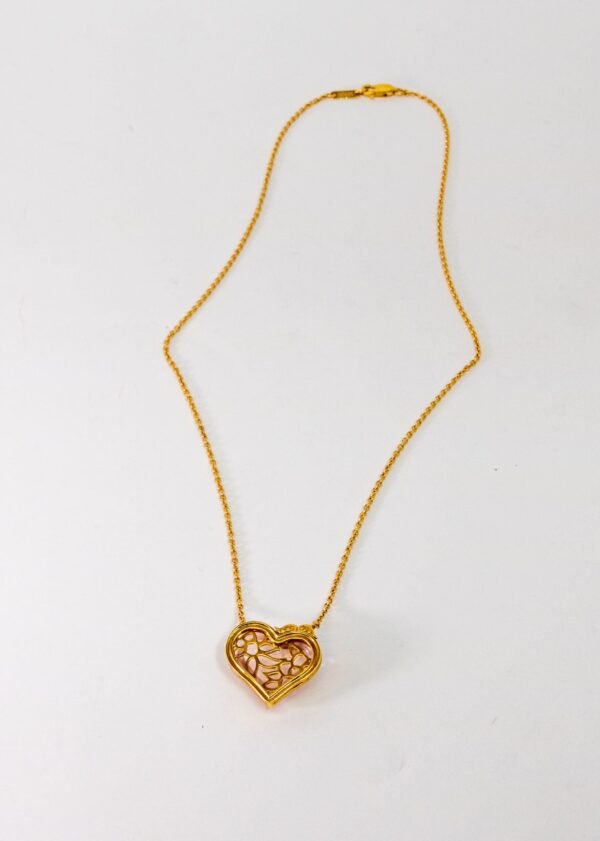Carrera Y Carrera Love 18K Yellow Gold Pendant - Image 2