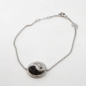 Carrera Y Carrera Aqua Reversible 18K White Gold & Diamonds Bracelet