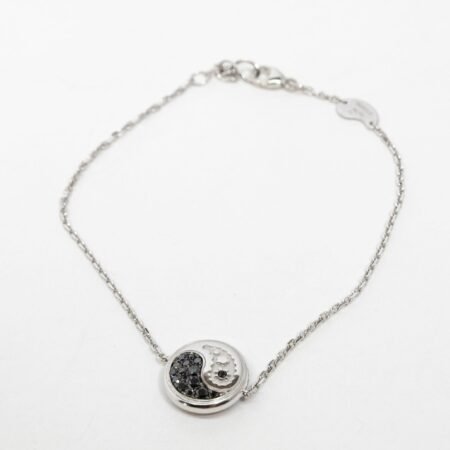 Carrera Y Carrera Aqua Reversible XS 18K White Gold & Diamonds Bracelet