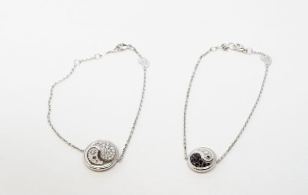 Carrera Y Carrera Aqua Reversible XS 18K White Gold & Diamonds Bracelet - Image 2