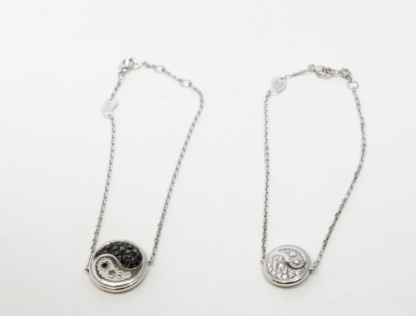 Carrera Y Carrera Aqua Reversible XS 18K White Gold & Diamonds Bracelet - Image 3