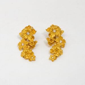 Carrera Y Carrera Emperatriz 18K Yellow Gold & Diamond Earring