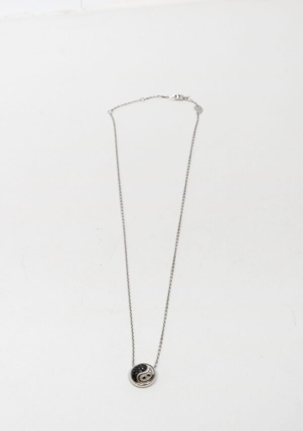 Carrera Y Carrera Aqua Reversible XS 18K White Gold & Diamonds Pendant - Image 2