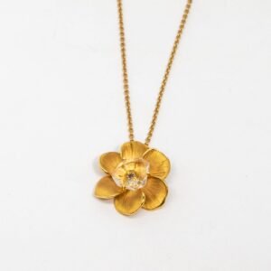 Carrera Y Carrera Gardenia 18K Yellow Gold Pendant
