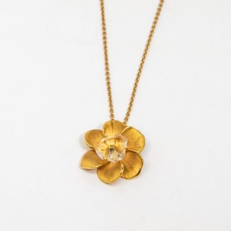 Carrera Y Carrera Gardenia 18K Yellow Gold Pendant
