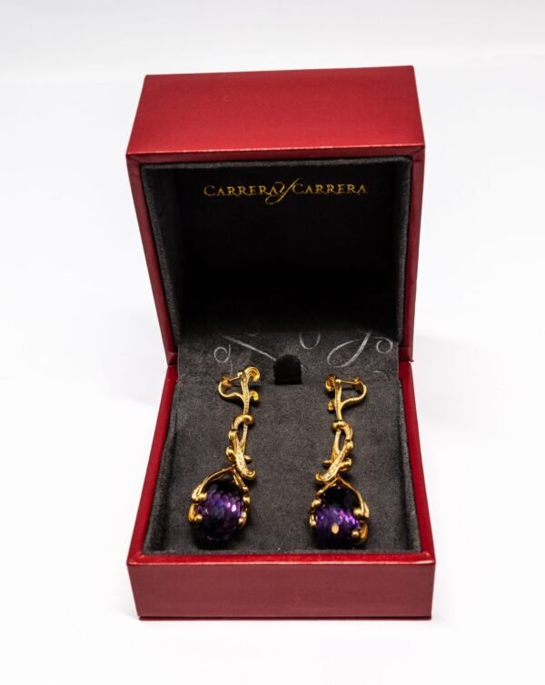 Carrera Y Carrera Origen 18K Yellow Gold and Diamonds Earring - Image 2