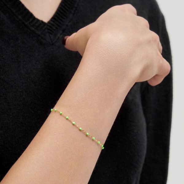 Gigi Clozeau Classic Yellow Gold Bracelet in Anis - Image 2