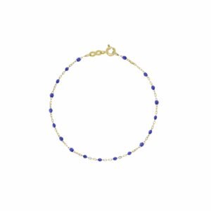 Gigi Clozeau Classic Yellow Gold Bracelet in Bleuet