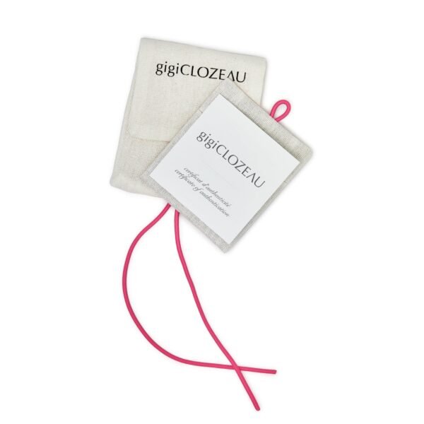 Gigi Clozeau Classic Yellow Gold Bracelet in Fuchsia - Image 3