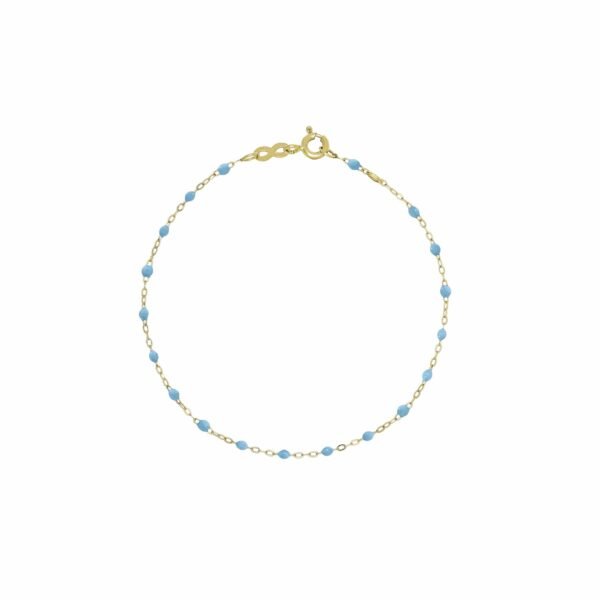 Gigi Clozeau Classic Yellow Gold Bracelet in Lagoon