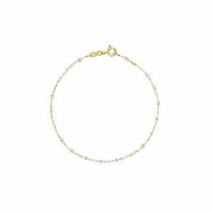 Gigi Clozeau Classic Yellow Gold Bracelet in Sparkle