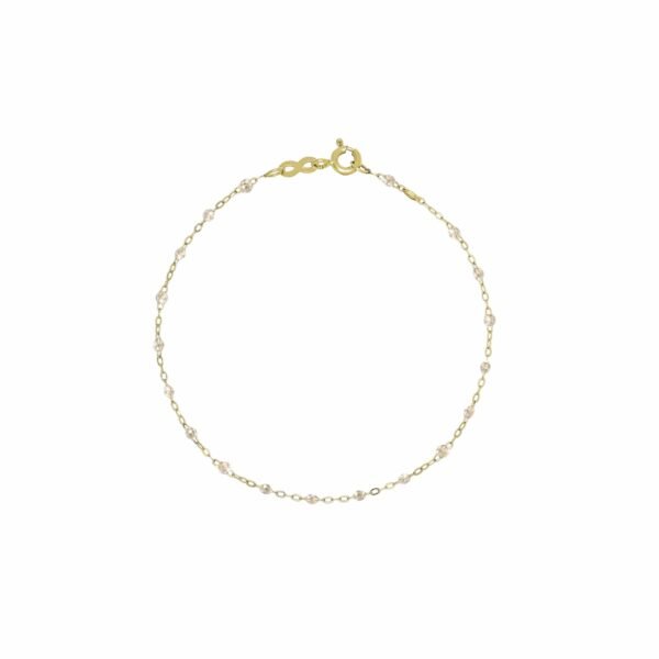 Gigi Clozeau Classic Yellow Gold Bracelet in Sparkle
