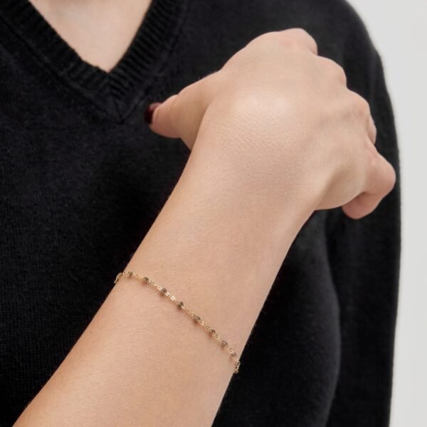 Gigi Clozeau Classic Yellow Gold Bracelet in Sparkle - Image 2