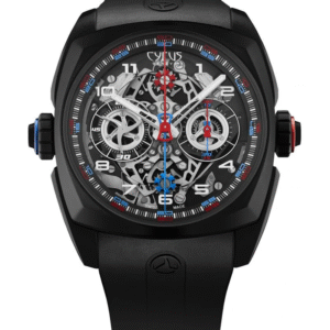 Cyrus Klepcys Dice Black DLC Titanium Men's Watch