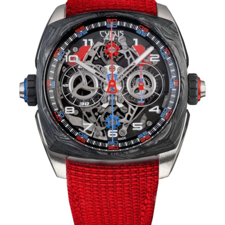 Cyrus Klepcys Dice Racing Titanium & Carbon Fiber Men's Watch