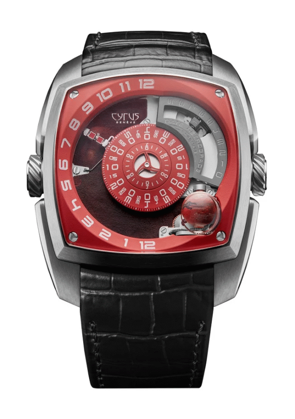 Cyrus Klepcys Mars Titanium Men's Watch