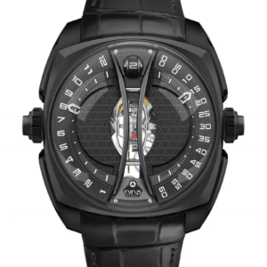 Cyrus Klepcys Vertical Tourbillon Titanium Men's Watch