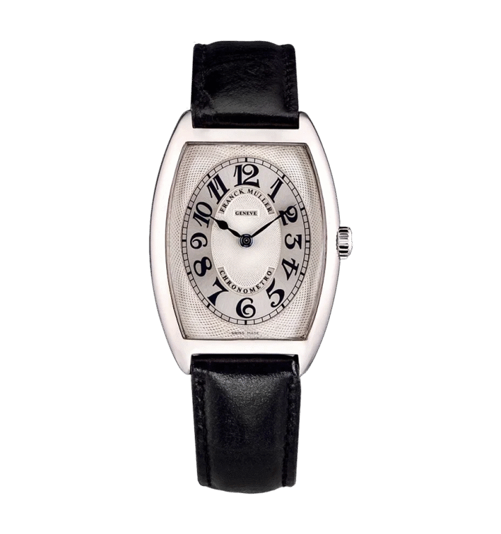 Franck Muller Cintree Curvex Chronometro 18K White Gold Men's Watch
