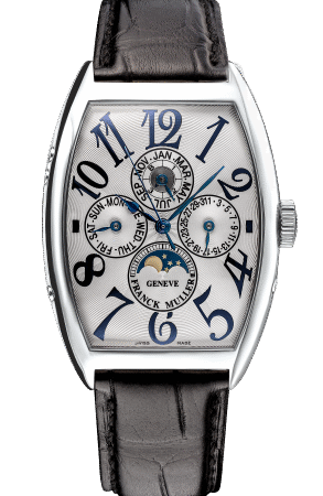 Franck Muller Master of Complications Perpetual Calendar 18K White Gold Mens Watch
