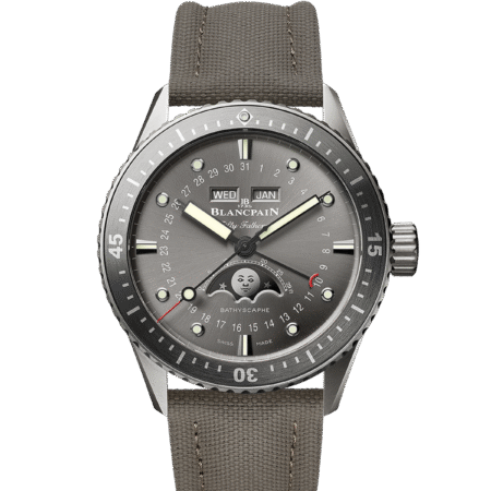 Blancpain Fifty Fathoms Bathyscaphe Quantième Complet Men's Watch