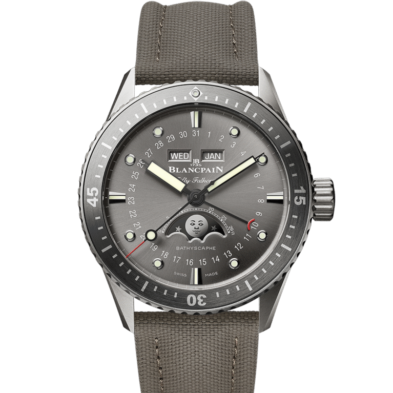 Blancpain Fifty Fathoms Bathyscaphe Quantième Complet Men's Watch