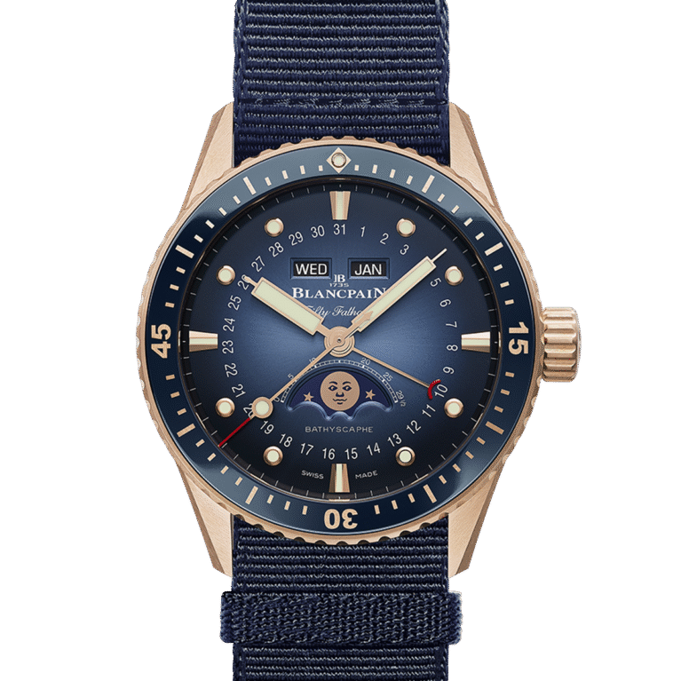 Blancpain Fifty Fathoms Bathyscaphe Quantieme Complet Men's Watch