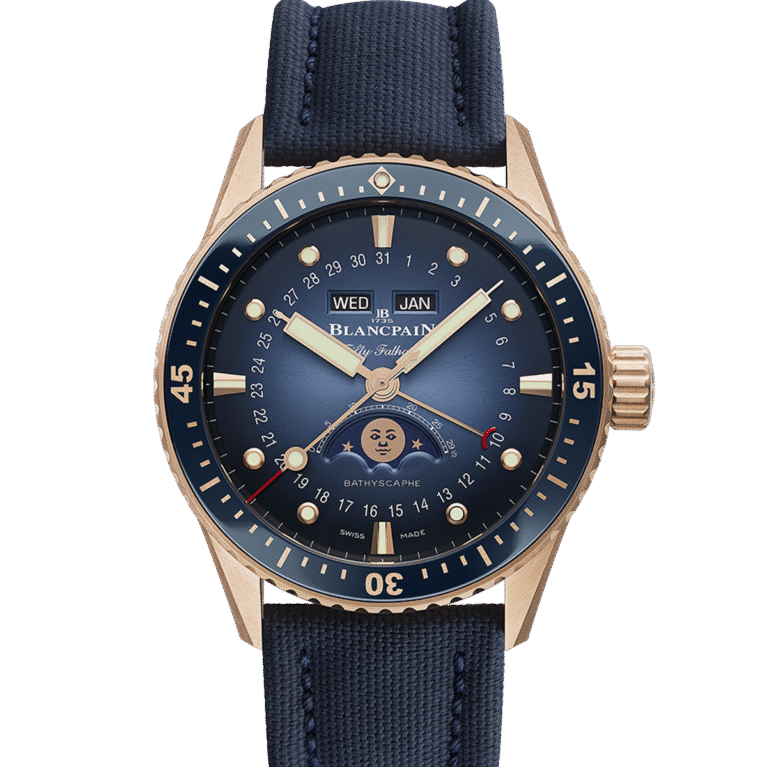 Blancpain Fifty Fathoms Bathyscaphe Quantième Complet Men's Watch