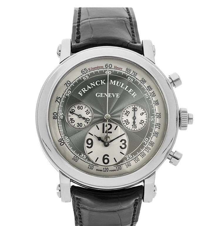 Franck Muller Vanguard Yachting Crongraph Rattrapante Stainless steel Men's Watch