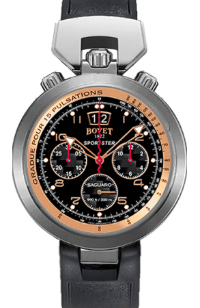 Bovet Sportster Saguaro Chronograph Stainless steel & 18 Rose Gold Men's Watch