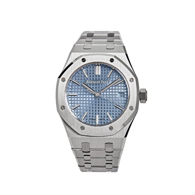 Audemars Piguet Royal Oak 15550ST.OO.1356ST.04 Selfwinding '50th Anniversary' Stainless Steel Ice Blue Dial (2022)