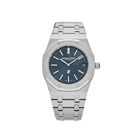 Audemars Piguet Royal Oak 16202ST.OO.1240ST.01 'Jumbo' Extra-Thin 50th Anniversary Stainless Steel Blue Dial