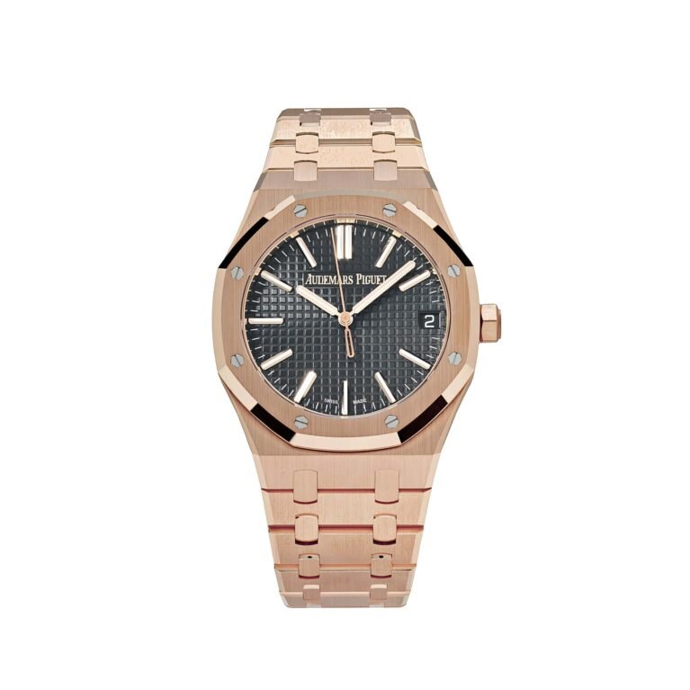 Audemars Piguet Royal Oak 15510OR.OO.D002CR.02 Rose Gold FULL Bracelet Black Dial (2024)