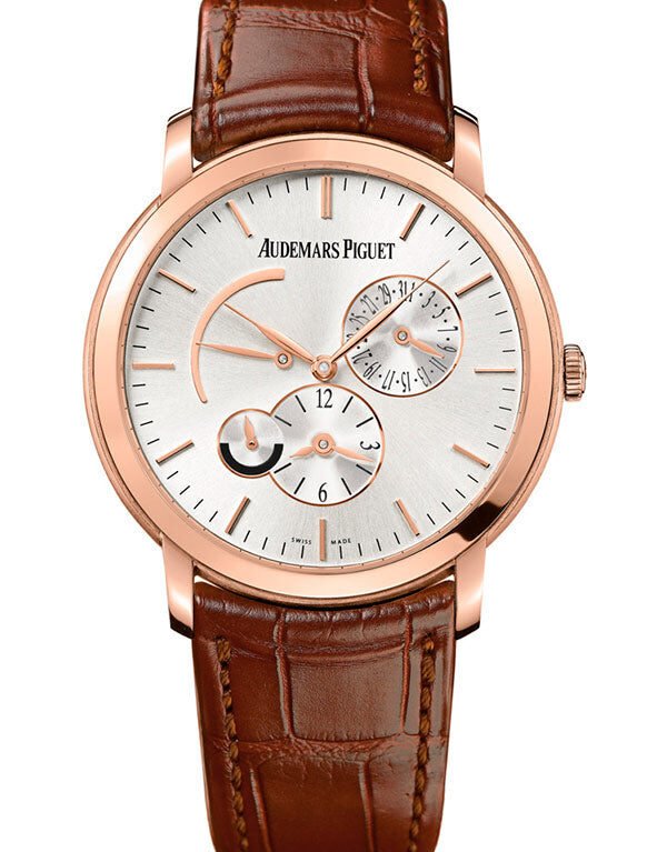 Audemars Piguet Jules Audemars Dual Time 18K Rose Gold Men's Watch